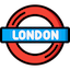 London tube, subway, metro station