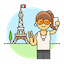Spots Instagram, Igr, igers à Paris, rue Crémieux, tour Eiffel
